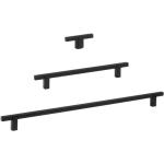 Schwarze Möbelknöpfe & Möbelknäufe matt aus Metall Breite 0-50cm, Höhe 0-50cm, Tiefe 0-50cm 