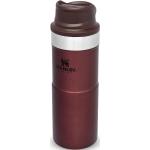Stanley Classic Trigger-Action Travel Mug 0,35 Liter - Edelstahl Thermobecher mit Einbhandbedienung Rot