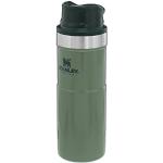Stanley Trigger Action Thermobecher 0.47L - Hält 7 Stunden Heiß - Kaffeebecher To Go Auslaufsicher - Thermosflasche für Kaffee, Tee & Wasser - BPA-Frei - Edelstahl - Spülmaschinenfest - Green