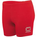 Rote Sportliche Stanno Damenhotpants aus Baumwolle Größe XXL 