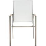 Reduzierte Taupefarbene Hertha BSC Gartenstühle Metall aus Metall stapelbar Breite 0-50cm, Höhe 50-100cm 
