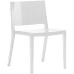 Stapelbarer Stuhl Lizz plastikmaterial weiß - Kartell - Weiß