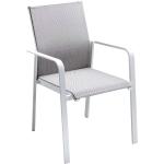 Weiße Industrial Solpuri Designer Stühle aus Aluminium stapelbar 
