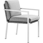 Reduzierte Anthrazitfarbene Industrial Designer Stühle aus Aluminium mit Armlehne 