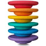 stapelstein® Balance Board Set rainbow, Ausführung: ohne Nest