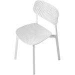 Reduzierte Weiße Kristalia Designer Stühle stapelbar Breite 0-50cm, Höhe 0-50cm, Tiefe 0-50cm 