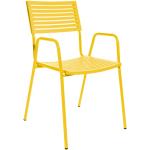 Gelbe Schaffner Designer Stühle aus Polyrattan stapelbar Breite 50-100cm, Höhe 50-100cm, Tiefe 50-100cm 