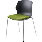 Graue Mayer Sitzmöbel Esszimmerstühle & Küchenstühle aus Textil stapelbar Breite 50-100cm, Höhe 50-100cm, Tiefe 50-100cm 