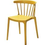 Gelbe Gartenstühle & Balkonstühle aus Kunststoff stapelbar Breite 50-100cm, Höhe 50-100cm, Tiefe 50-100cm 