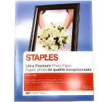 Staples Photo Supreme Paper, 8 1/2 x 11, Double Sided Matte, 50/Pack by Staples