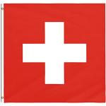 Europameisterschaft Schweiz Flaggen & Schweiz Fahnen aus Metall 