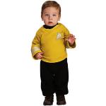 Goldene Star Trek James T. Kirk Faschingskostüme & Karnevalskostüme aus Polyester für Herren Größe 80 