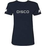 Marineblaue Kurzärmelige Star Trek Discovery T-Shirts trocknergeeignet für Damen Größe XL 