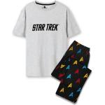 Schwarze Kurzärmelige Star Trek T-Shirts aus Baumwolle für Herren Größe XXL 