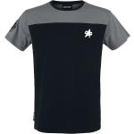 Anthrazitfarbene Kurzärmelige Star Trek Rundhals-Ausschnitt T-Shirts für Herren Größe XXL 