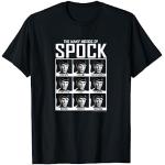 Schwarze Star Trek Spock T-Shirts für Herren Größe S 