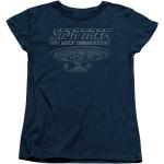 Langärmelige Star Trek The Next Generation T-Shirts maschinenwaschbar für Damen Größe 4 XL 