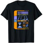Schwarze Star Trek T-Shirts für Herren Größe S 