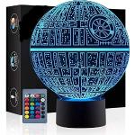 Star Wars 3D LED Tischlampe Nachtlicht Nachttischlampe Leselampe Geschenk 7Farbe 