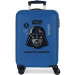 Star Wars Darth Vader Kabinentasche, blau, 38 x 55 x 20 cm, starr, ABS, seitlicher Zahlenkombinationsverschluss, 34 l, 2 kg, 4 Doppelrollen, Handgepäck.