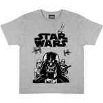 Graue Star Wars Darth Vader Kinder T-Shirts für Jungen 