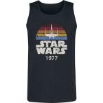 Schwarze Star Wars Rundhals-Ausschnitt Print-Shirts für Herren Größe XXL für den für den Sommer 