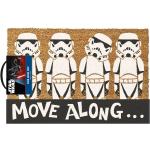 Star Wars Fußmatte - Storm Trooper - Move Along - multicolor - Lizenzierter Fanartikel