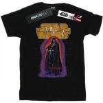 Schwarze Vintage Kurzärmelige Star Wars Darth Vader T-Shirts aus Baumwolle für Herren Größe 5 XL 
