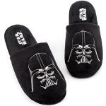 Schwarze Star Wars Darth Vader Herrenpantoffeln & Herrenschlappen aus Polyester Größe 42 
