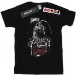 Schwarze Kurzärmelige Star Wars T-Shirts aus Baumwolle für Herren Größe 3 XL 