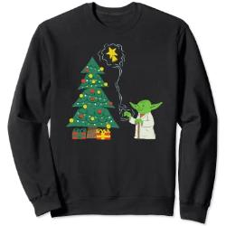 Star Wars Holiday Yoda Decorates Christmas Tree Sw