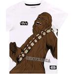 Weiße Star Wars Chewbacca Kinder T-Shirts für Jungen Größe 110 