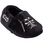 Schwarze Star Wars Darth Vader Kinderpantoffeln & Kinderschlappen aus Textil Größe 34 