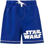 Blaue Star Wars Kinderbadeshorts für Jungen Größe 116 für den für den Sommer 