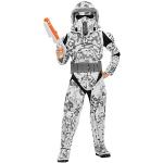 Weiße Star Wars Soldaten-Kostüme für Kinder Größe 122 