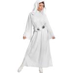 Weiße Star Wars Prinzessin Leia Prinzessin-Kostüme aus Polyester für Damen Größe L 