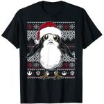 Star Wars Porg Ugly Christmas Sweater Graphic T-Sh