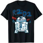 Schwarze Star Wars R2D2 T-Shirts für Herren Größe S 
