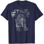 Blaue Star Wars R2D2 T-Shirts für Herren Größe S 