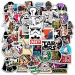 Star Wars Laptop Aufkleber mit Graffiti-Motiv aus Vinyl 50-teilig 