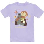 Lila Star Wars The Mandalorian Rundhals-Ausschnitt Kinder T-Shirts für Babys 