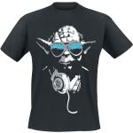 Schwarze Star Wars Yoda T-Shirts für Herren Größe XXL 