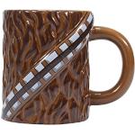 Braune Star Wars Chewbacca Becher & Trinkbecher 450 ml mikrowellengeeignet 