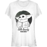 Weiße Kurzärmelige Star Wars The Mandalorian Kinder T-Shirts aus Baumwolle 