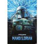 Star Wars The Mandalorian Poster aus Papier Hochformat 
