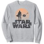Graue Star Wars The Mandalorian T-Shirts für Herren Größe S 
