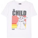 Weiße Kurzärmelige Star Wars Yoda Baby Yoda / The Child Kinder T-Shirts aus Baumwolle für Jungen Größe 158 