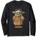 Schwarze Star Wars Yoda Baby Yoda / The Child T-Shirts für Damen Größe S 