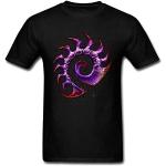 Schwarze StarCraft T-Shirts für Herren Größe M 