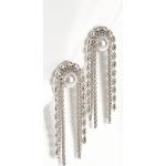 Silberne Nachhaltige Runde Perlenohrringe aus Silber mit Echte Perle für Damen 